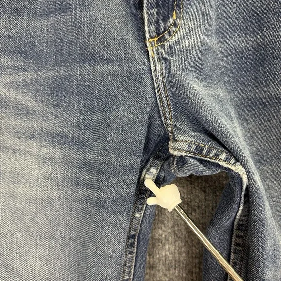 LL Bean Jeans Womens 4 Petite Blue Denim Original Fit Traditional Cotton - Picture 15 of 16